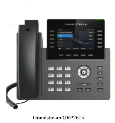 Grandstream GRP2615 Video
